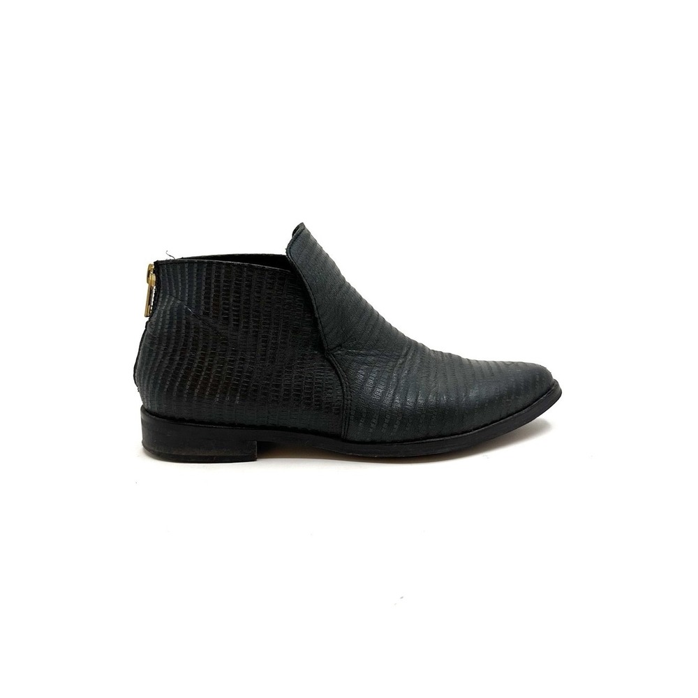 House of Harlow | Sandalo Embossed‎ Leather Ankle Bootie Size 6